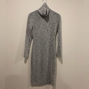 Cowl Neck Body Con Dress